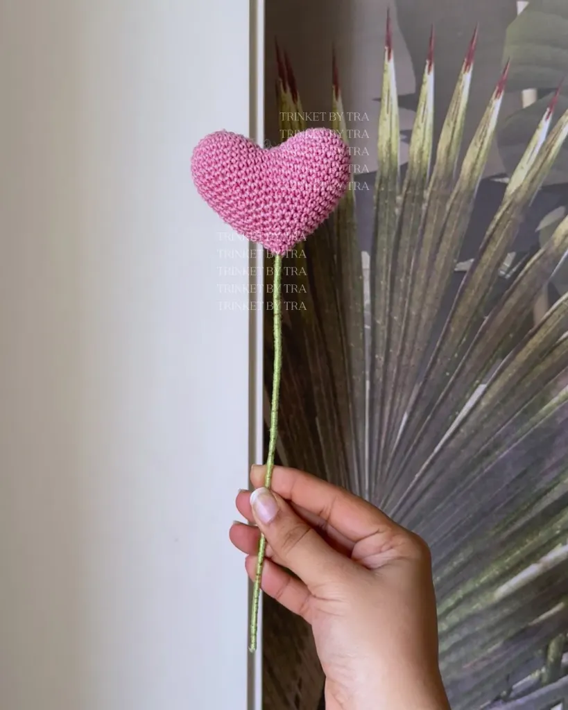 Heart stick (Baby pink)
