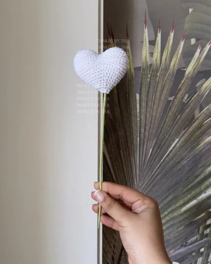 Heart stick (White)