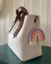 Rainbow keychain