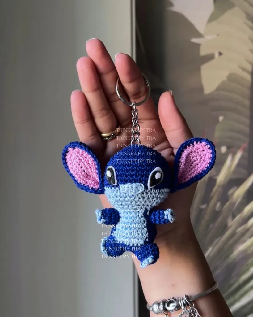 Stitch keychain