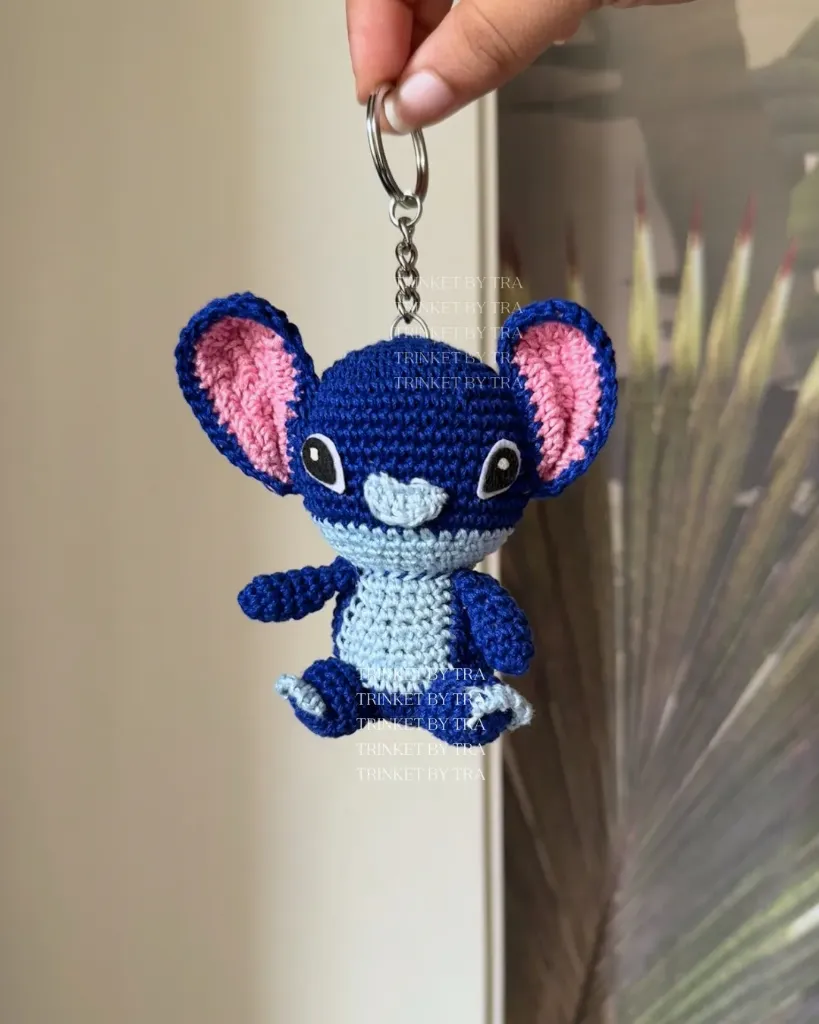 Stitch keychain