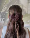 Bow hair tie