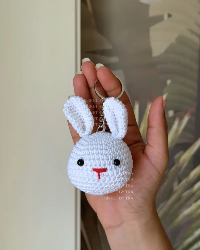 Bunny keychain