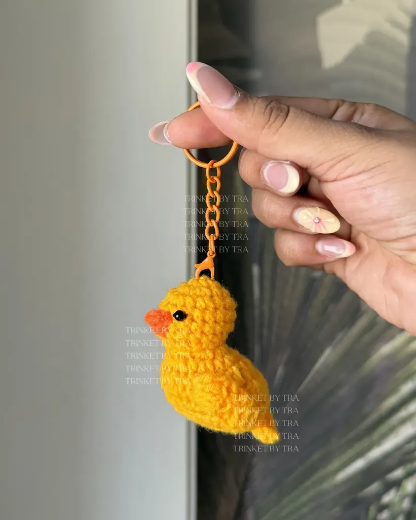 Duck keychain