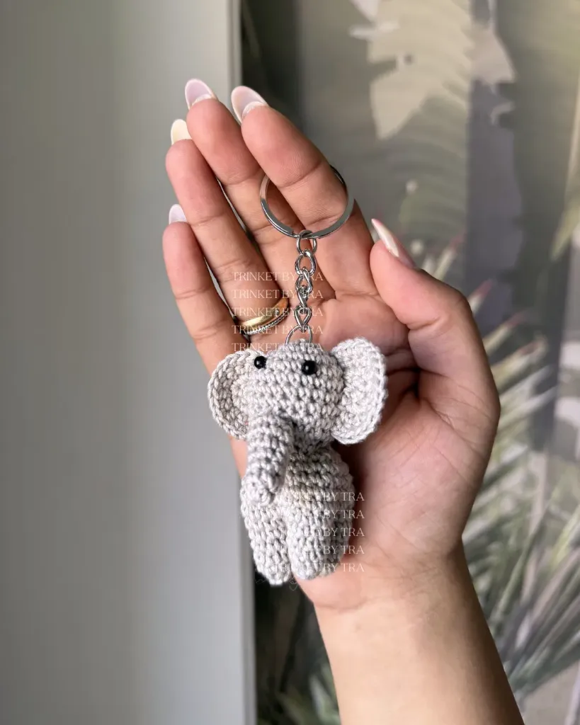 Elephant keychain