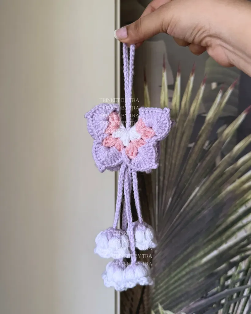 Butterfly hanging