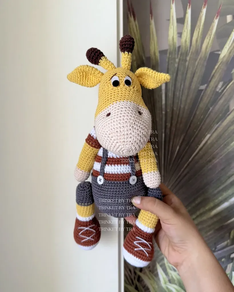 Fatty giraffe toy (Brown)