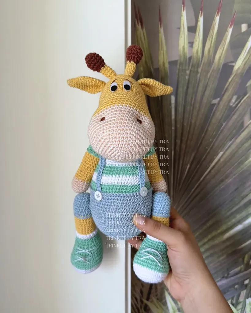 Fatty giraffe toy (Green)