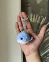 Whale keychain