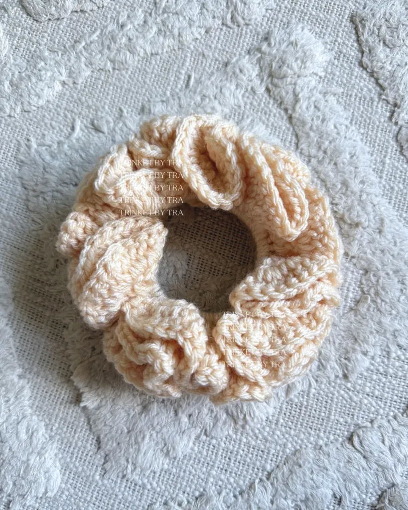 Jumbo scrunchie (Beige)