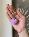 Mini heart keychain