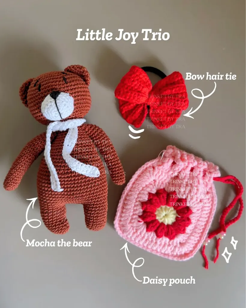 Little joy trio (Baby pink)