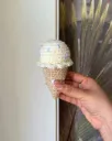Single scoop ice cream